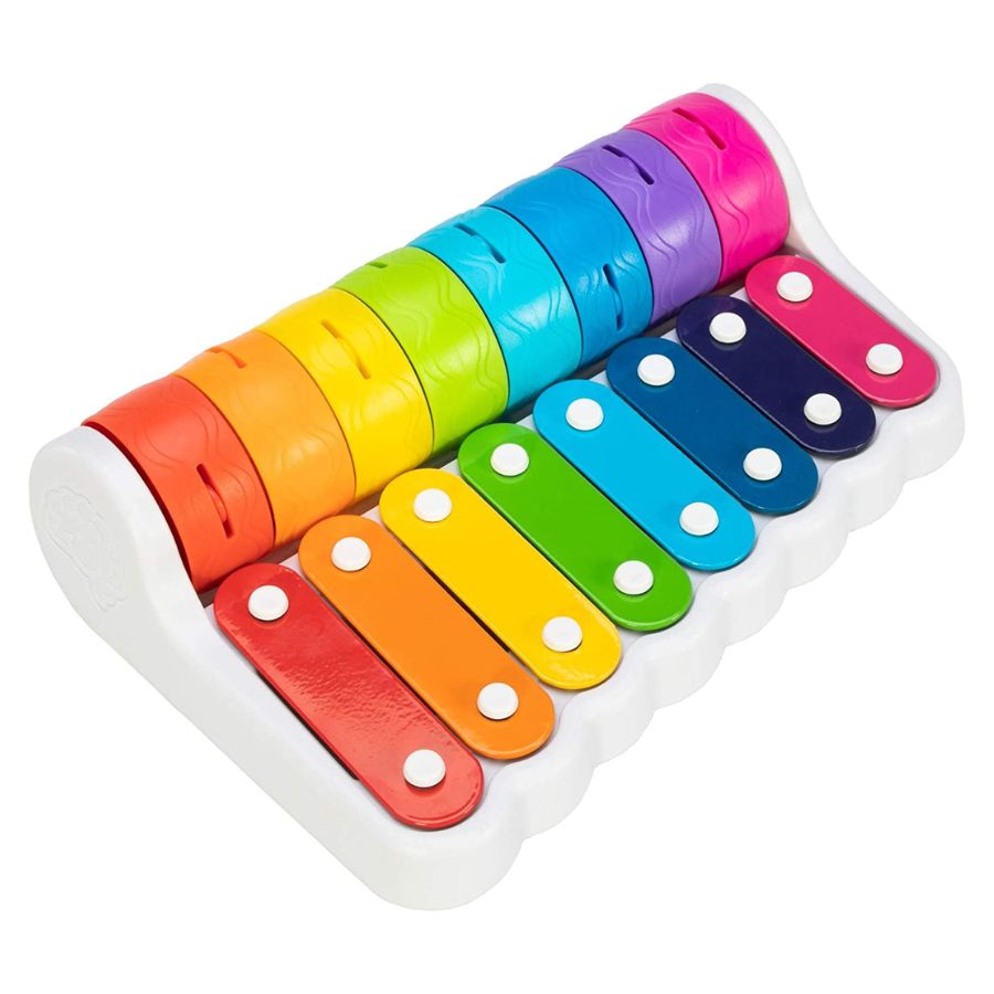 Fat Brain Toy Co Rock 'N Roller Piano Baby Toy | KidzInc Australia 3