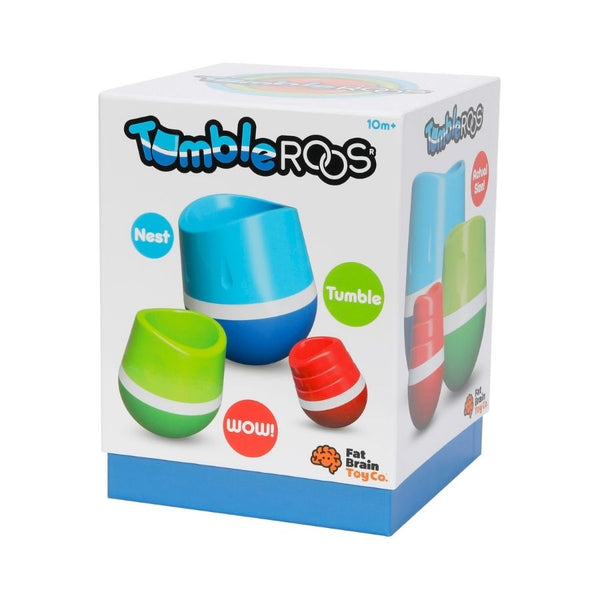 Fat Brain Toy Co TumbleRoos | Stacking and Nesting Toys | KidzInc Australia