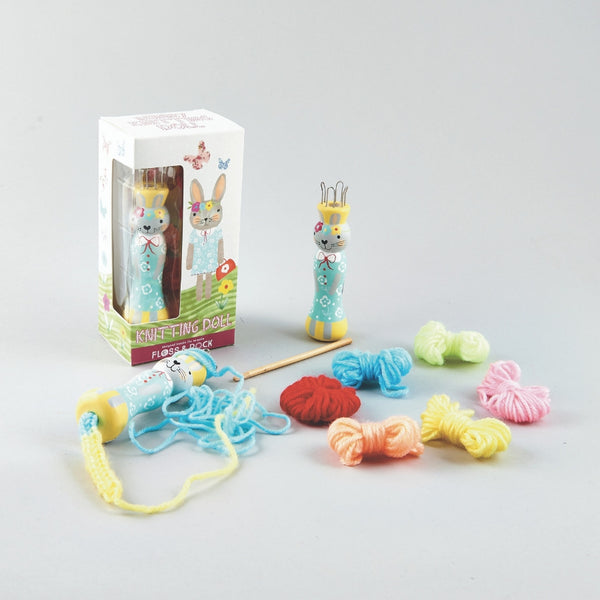 Floss and Rock Knitting Doll Bunny | KidzInc Australia | Online Educational Toys 