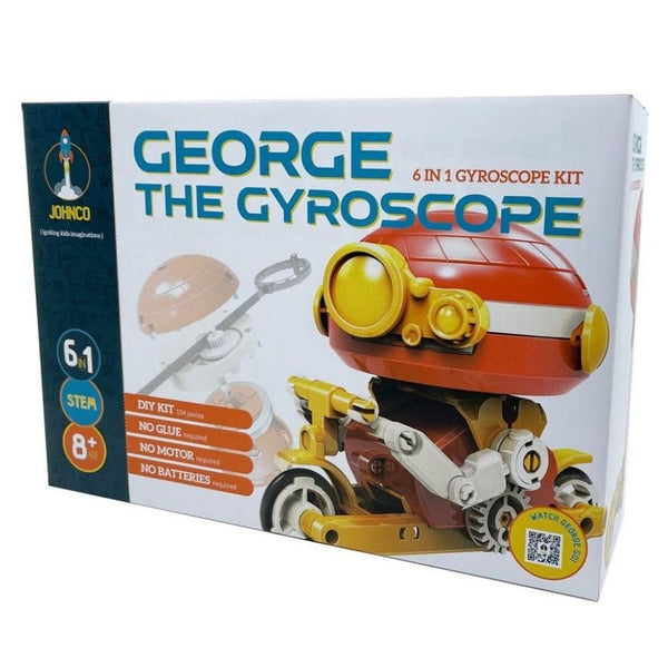 Johnco George The 6 in 1 Gyroscope Kit | STEM Toys | KidzInc Australia | Educational Toys Online