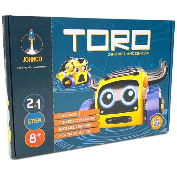 Johnco Toro 2 in 1 Bull and Dinobot Robot | KidzInc Australia