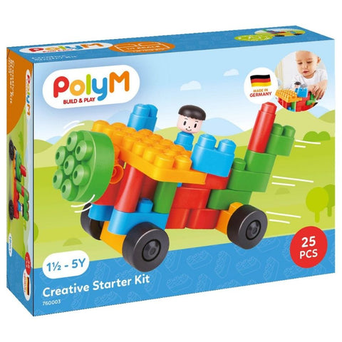 PolyM Creative Starter Kit | Building Blocks  Kids | KidzInc Australia | Educational Toys Online