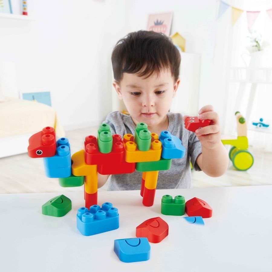 PolyM Build and Play Animal Kingdom Kit Construction Kit KidzInc