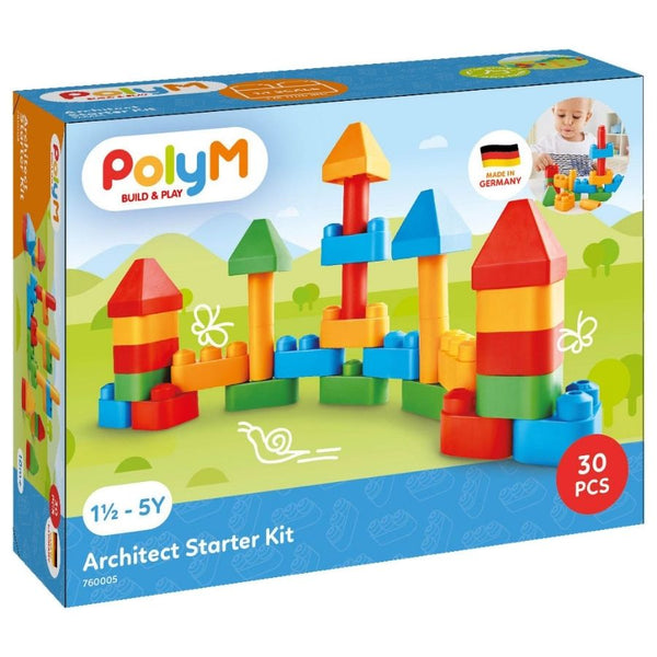 PolyM Build and Play Architect Starter Kit | KidzInc Australia | Educational Toys Online