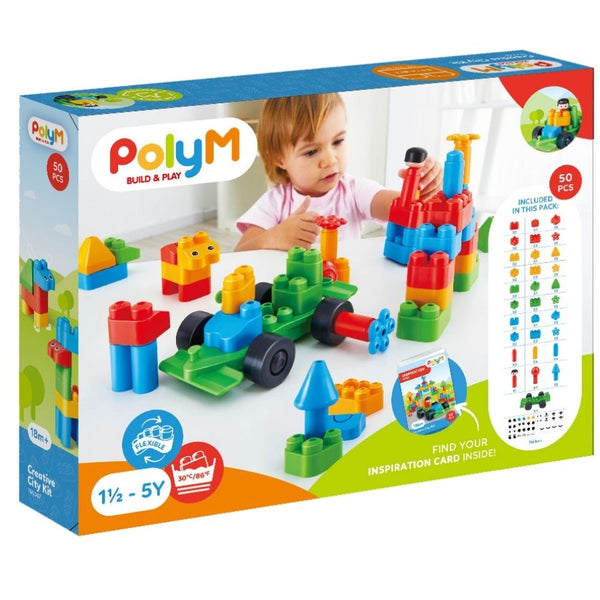 PolyM Creative City Building Blocks|KidzInc Australia Educational Toys Online 2