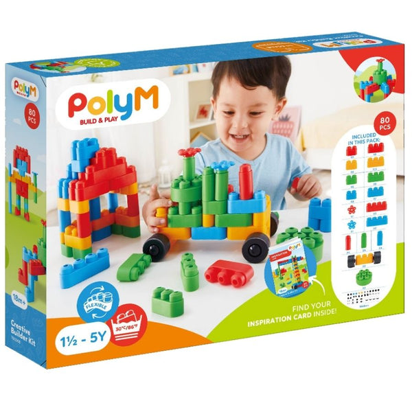 PolyM Creative Builder Building Blocks | KidzInc Australia | Educational Toys Online  2