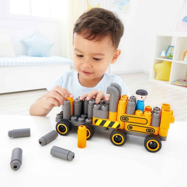 PolyM Build and Play Construction Site Kit | KidzInc Australia | Educational Toys Online 3