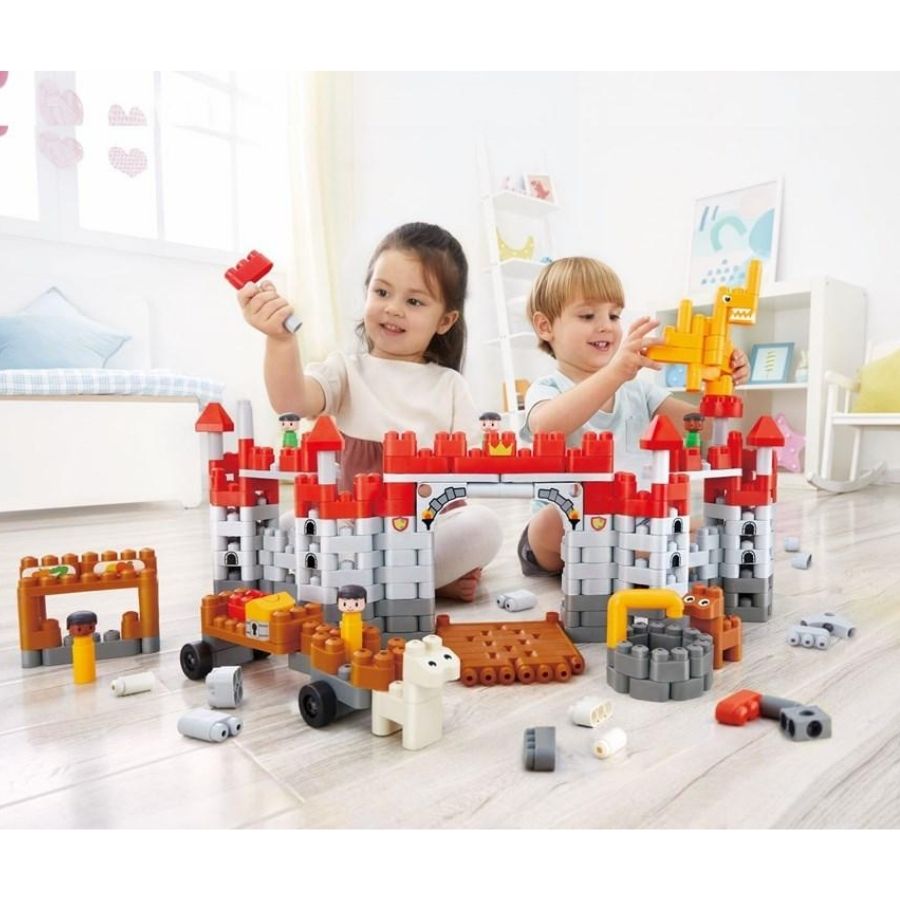 PolyM Medieval Castle Building Blocks | KidzInc Australia Online Toys