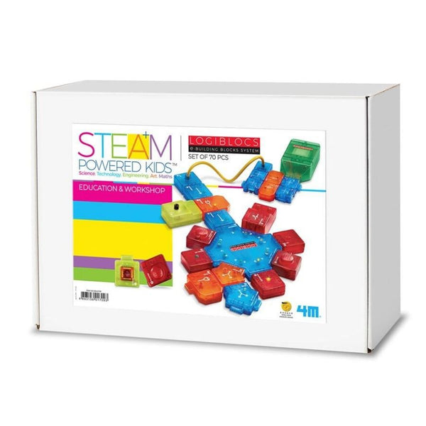 4M STEAM Powered Kids LogicBlocs Education School Kit KidzInc Australia | Online Educational Toys