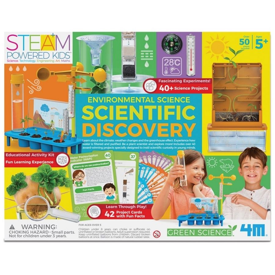 4M Toys Scientific Discovery Kit Environmental Science Kit | KidzInc