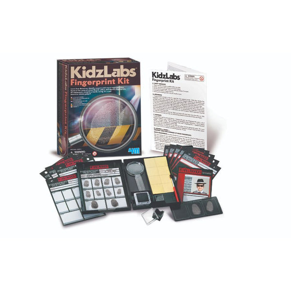4M KidzLabs Detective Fingerprint Kit | Science Kits KidzInc Australia 1