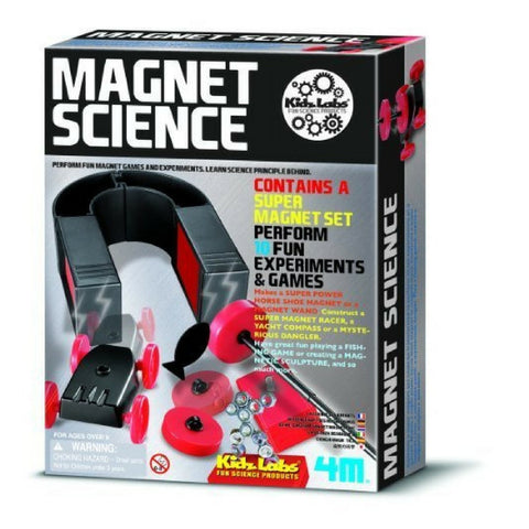 4m - KidzLabs Magnet Science Kit | KidzInc Australia | Online Educational Toy Store