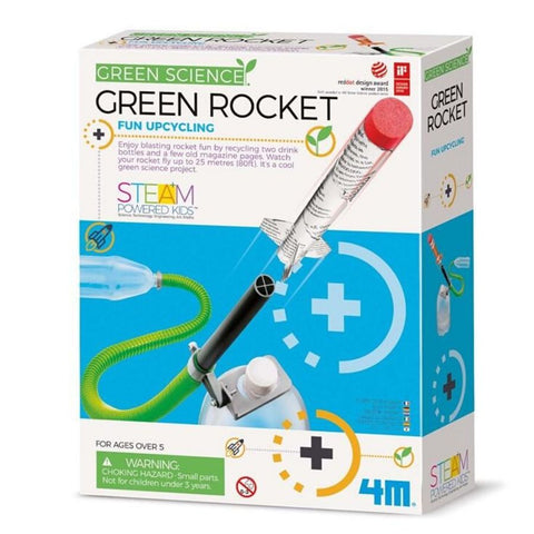 4M Green Science Green Rocket | STEAM Kit for Kids | KidzInc Australia