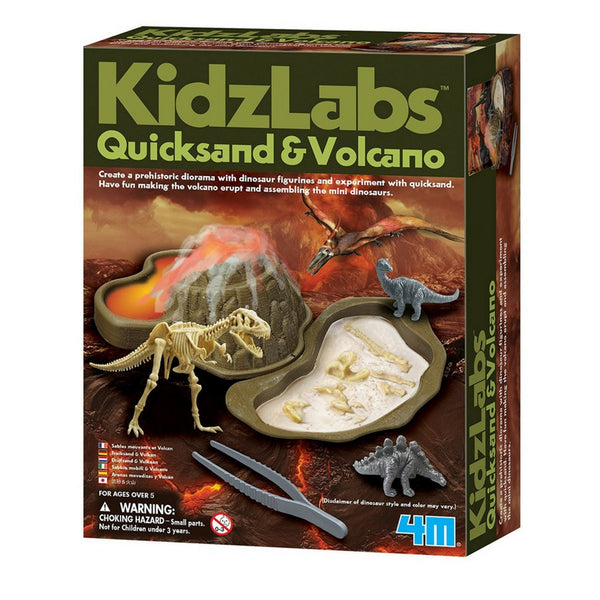 4M - KidzLabs Quick Sand & Volcano | KidzInc Australia | Online Educational Toy Store