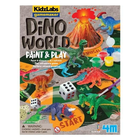 4M KidzLabs Gamemaker Dino World Paint and Play | KidzInc Australia | Educational Toys Online