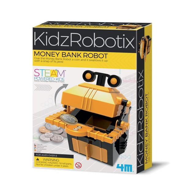 4M KidzRobotix Money Bank Robot STEM Science Kit | Kidzinc Australia | Online Educational Toys