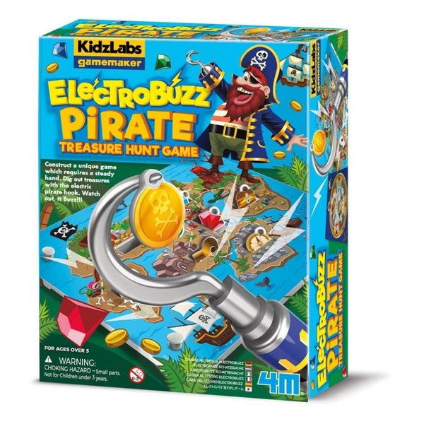 4M KidzLabs Gamemaker Electrobuzz Pirate Treasure Hunt | KidzInc Australia | Educational Toys Online
