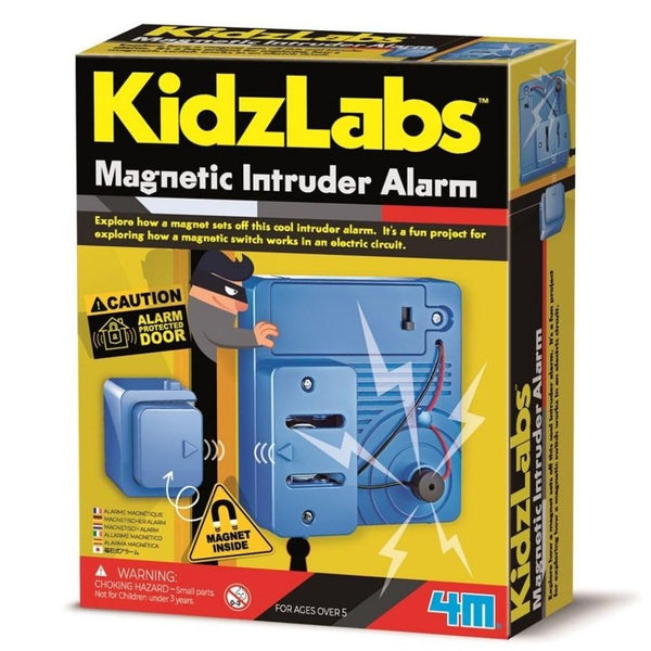 4M KidzLabs Magnetic Intruder Alarm | STEM Kits | KidzInc Australia | Educational Toys Online