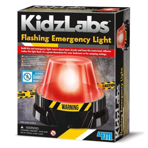 4M KidzLabs Flashing Emergency Light | Science Kit | KidzInc Australia