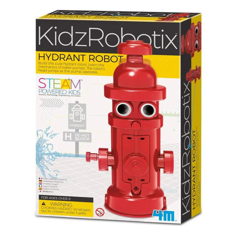 4M KidzRobotix Hydrant Robot | Robotic Toys | KidzInc Australia