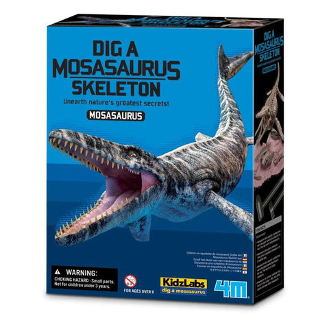 4M KidzLabs Dig A Mosasaurus Skeleton | Science Kit| KidzInc Australia