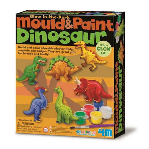 4M Mould and Paint Dinosaur Kit | Craft Kit | KidzInc Australia Educational Toys Online