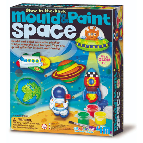4M Mould and Paint Space Craft Kit| KidzInc Australia Educational Toys