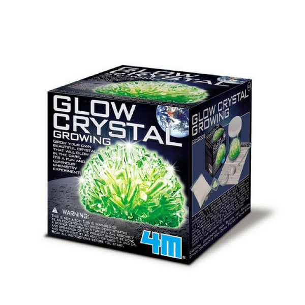 4M - Glow Crystal Growing Experiment Kit | KidzInc Australia | Online Educational Toy Store