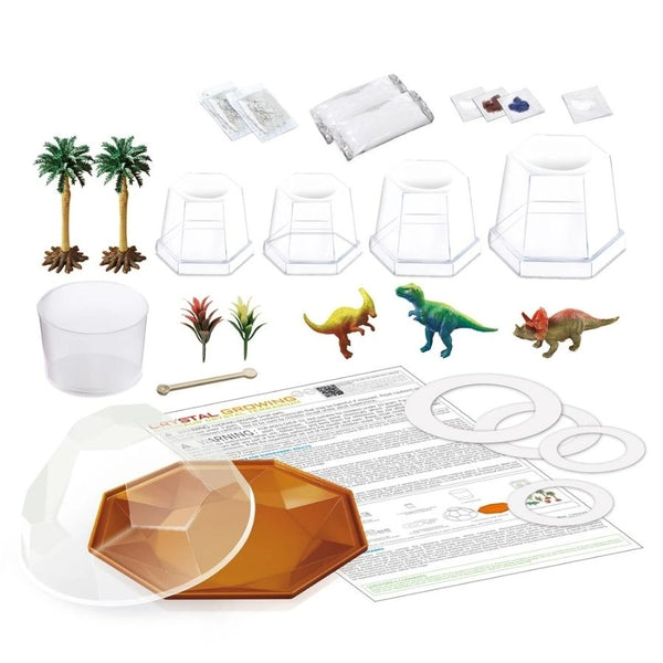 4M Crystal Growing Dinosaur Crystal Terrarium | Science Kits | KidzInc Australia 2