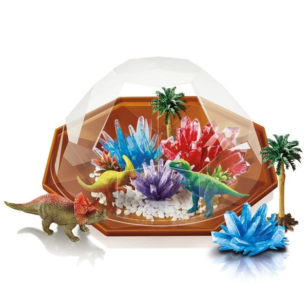 4M Crystal Growing Dinosaur Crystal Terrarium | Science Kits | KidzInc 3
