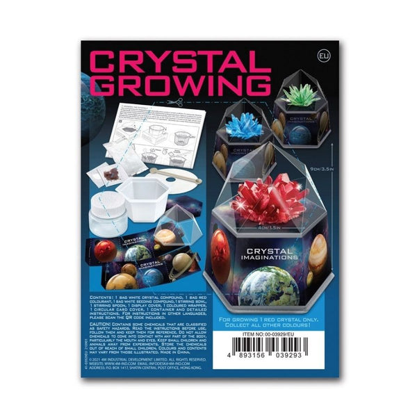 4M Toys Crystal Growing Kit Space Gem Red | KidzInc Australia 3