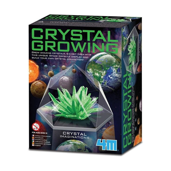 4M Toys Crystal Growing Kit Space Gem Green | STEM Toys | KidzInc Australia