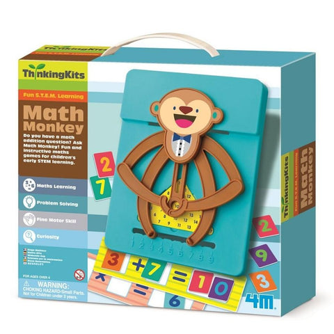 4M ThinkingKits Math Monkey Game | KidzInc Australia | Online Toys