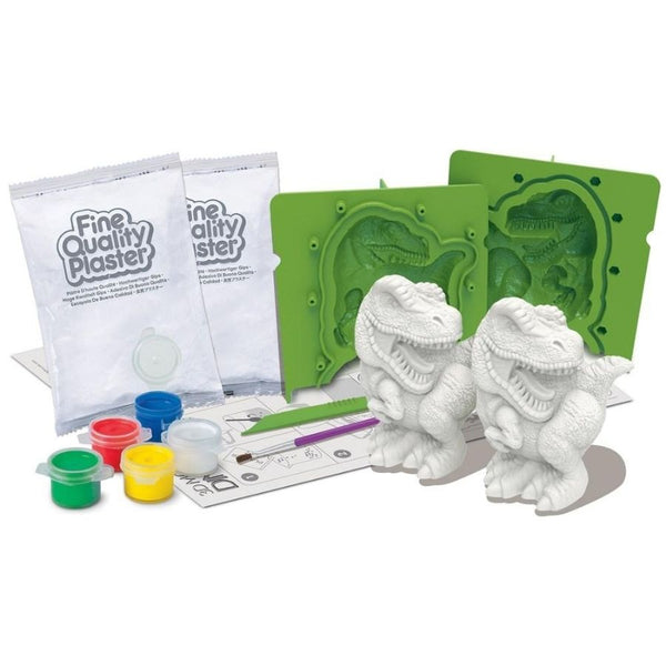 4M 3D Mould and Paint Dinosaurs | Art & Crafts for Kids | KidzInc Australia 3