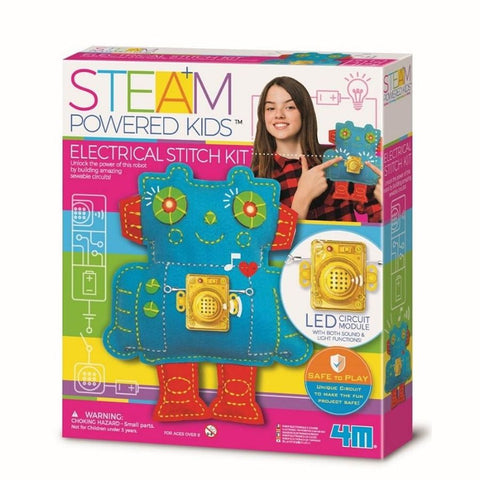 4M STEAM Powered Kids Electrical Stitch Kit | Kidzinc Australia