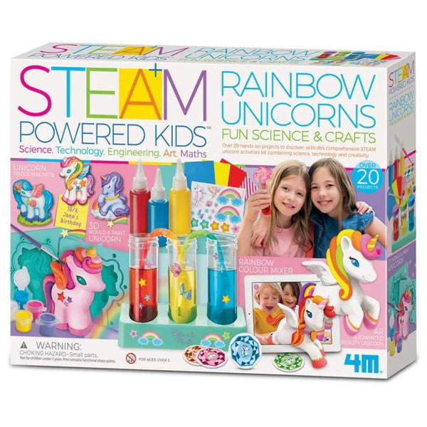 4M STEAM Powered Kids Rainbow Unicorns Fun Science & Crafts | KidzInc Australia