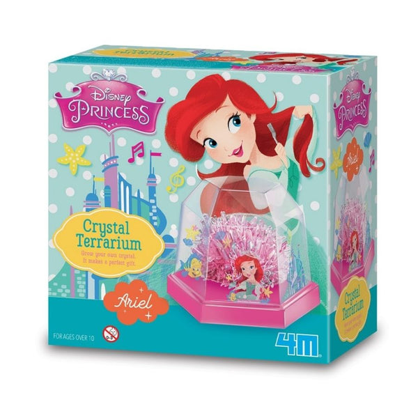 4M Toys Disney Ariel Crystal Terrarium | Crystal Growing Kits | KidzInc