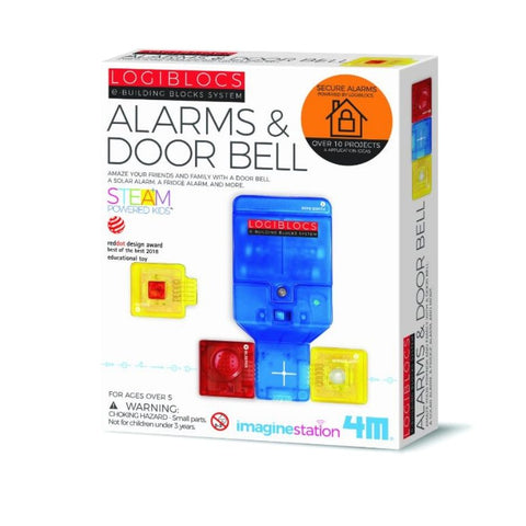 4M Logiblocs: Alarms and Door Bell | KidzInc Australia | Online Toys