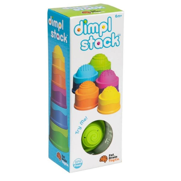 Fat Brain Toy Co Dimpl Stack | KidzInc Australia | Educational Toys 1