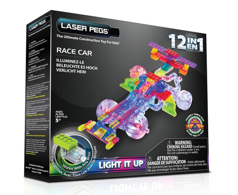 Laser Pegs - 12 in 1 Indy Car | KidzInc Australia | Online Educational Toy Store