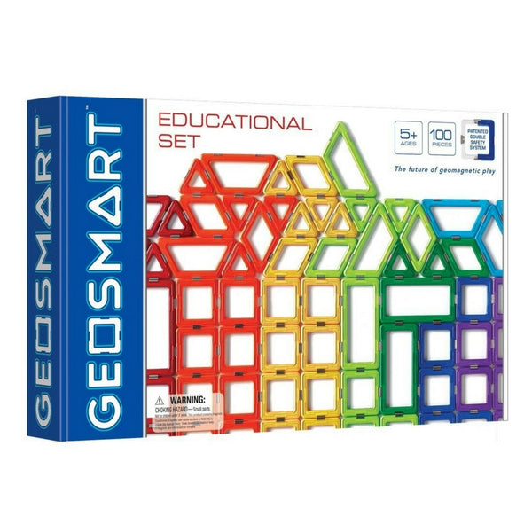 GeoSmart - Educational Set of 100 Pieces | KidzInc Australia | Online Educational Toy Store