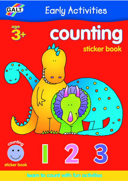 Galt - Counting Sticker Book | KidzInc Australia | Online Educational Toy Store