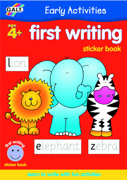 Galt - First Writing Sticker Book | KidzInc Australia | Online Educational Toy Store