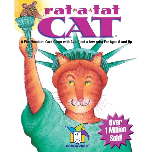 Gamewright Games Rat-A-Tat Cat Card Game | Maths Games | KidzInc