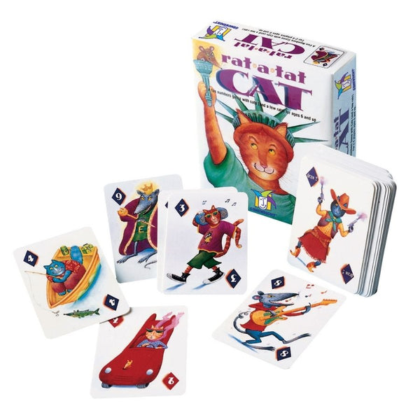 Gamewright Games Rat-A-Tat Cat Card Game | Maths Games | KidzInc 2