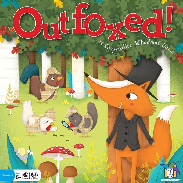 Gamewright Games Outfoxed! A Cooperative Game for Kids | KidzInc Australia