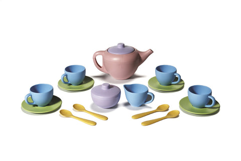 Green Toys - Tea Set | KidzInc Australia | Online Educational Toy Store
