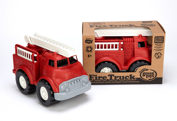 Green Toys - Fire Truck | KidzInc Australia | Online Educational Toy Store