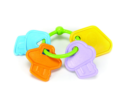 Green Toys - My First Keys Baby Teething Toy | KidzInc Australia | Online Educational Toy Store