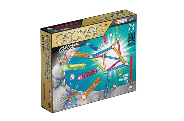 GeoMag - Glitter 30 | KidzInc Australia | Online Educational Toy Store